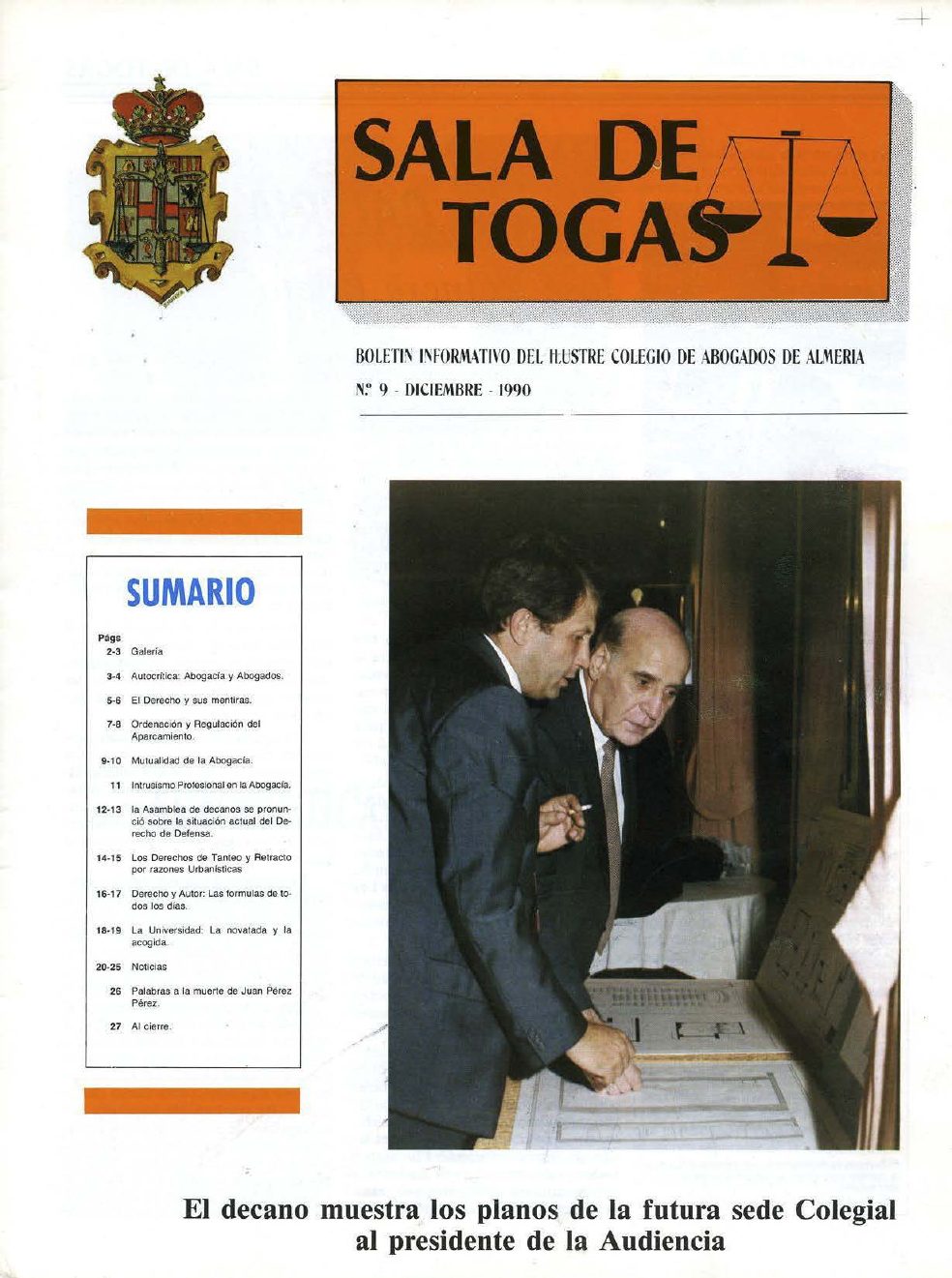 Portada del número 9, Diciembre 1990