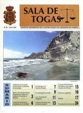 Portada del número 22 de Julio 1994
