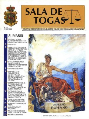 Portada del número 27 de Julio 1996