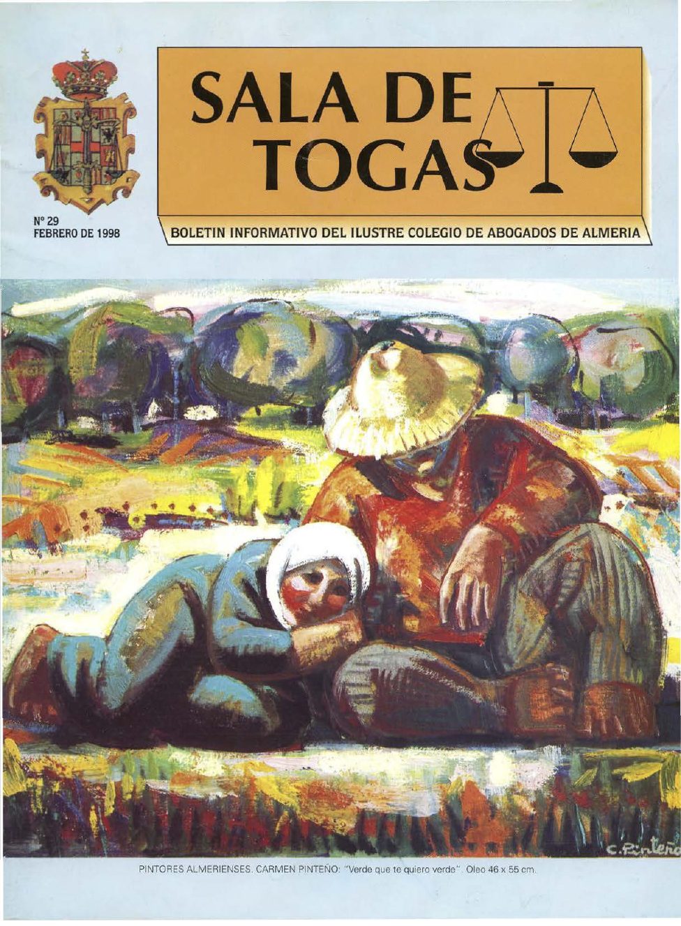 Portada del número 29, Febrero 1998