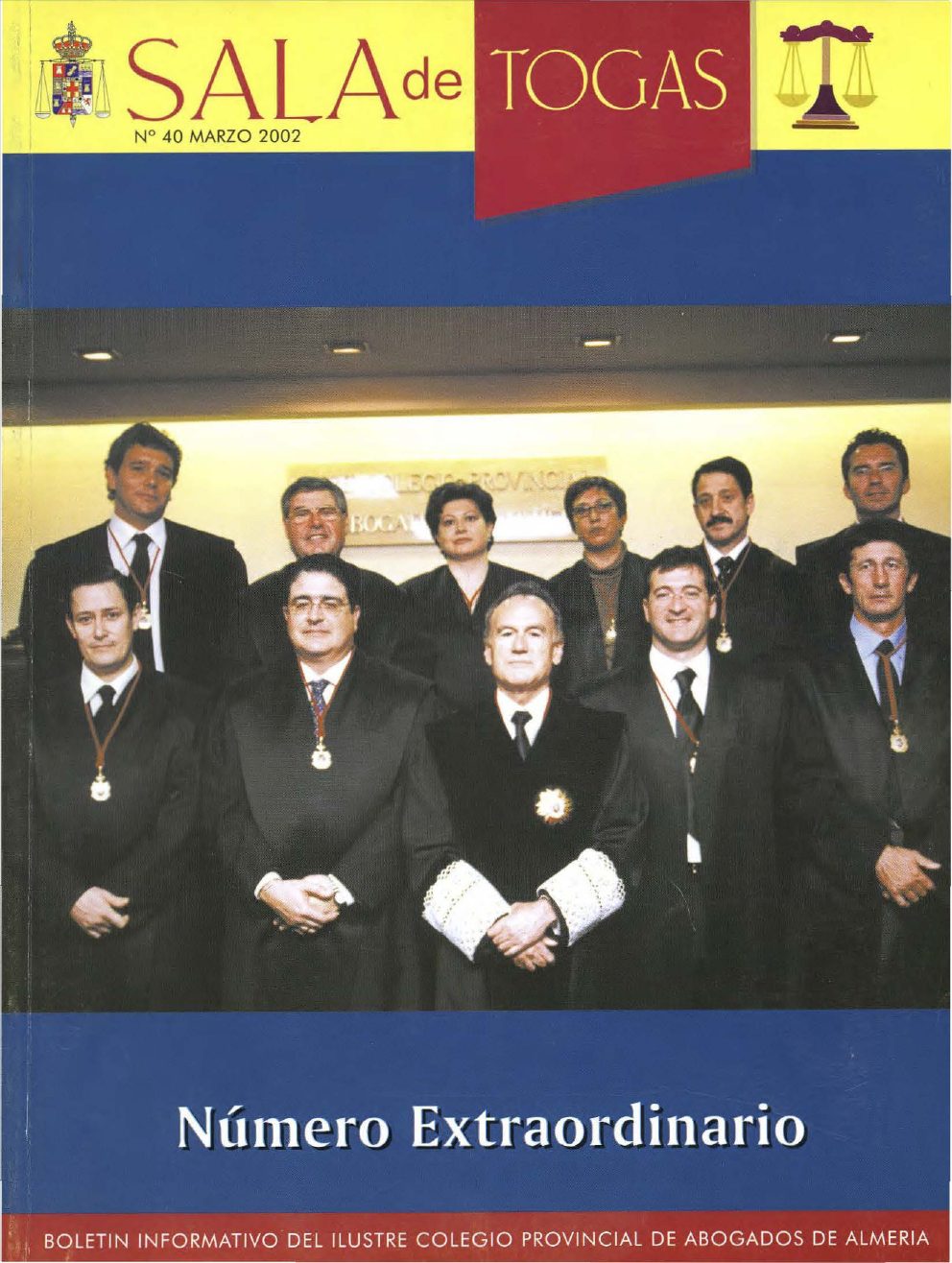Portada del número 40, Marzo 2002
