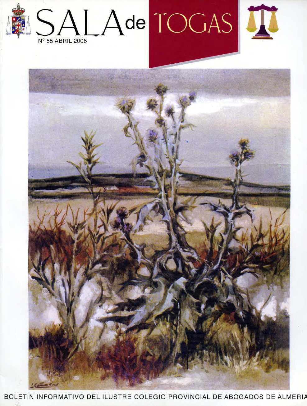 Portada del número 55, Abril 2006