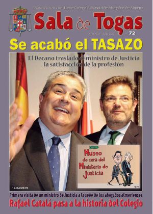 Portada del número 72 de Julio 2015