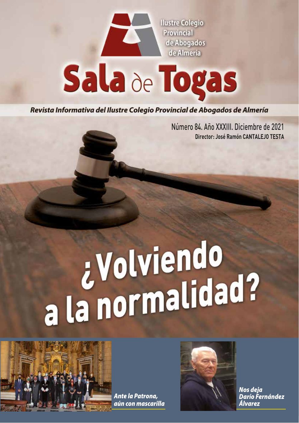 Portada del número 84, Diciembre 2021
